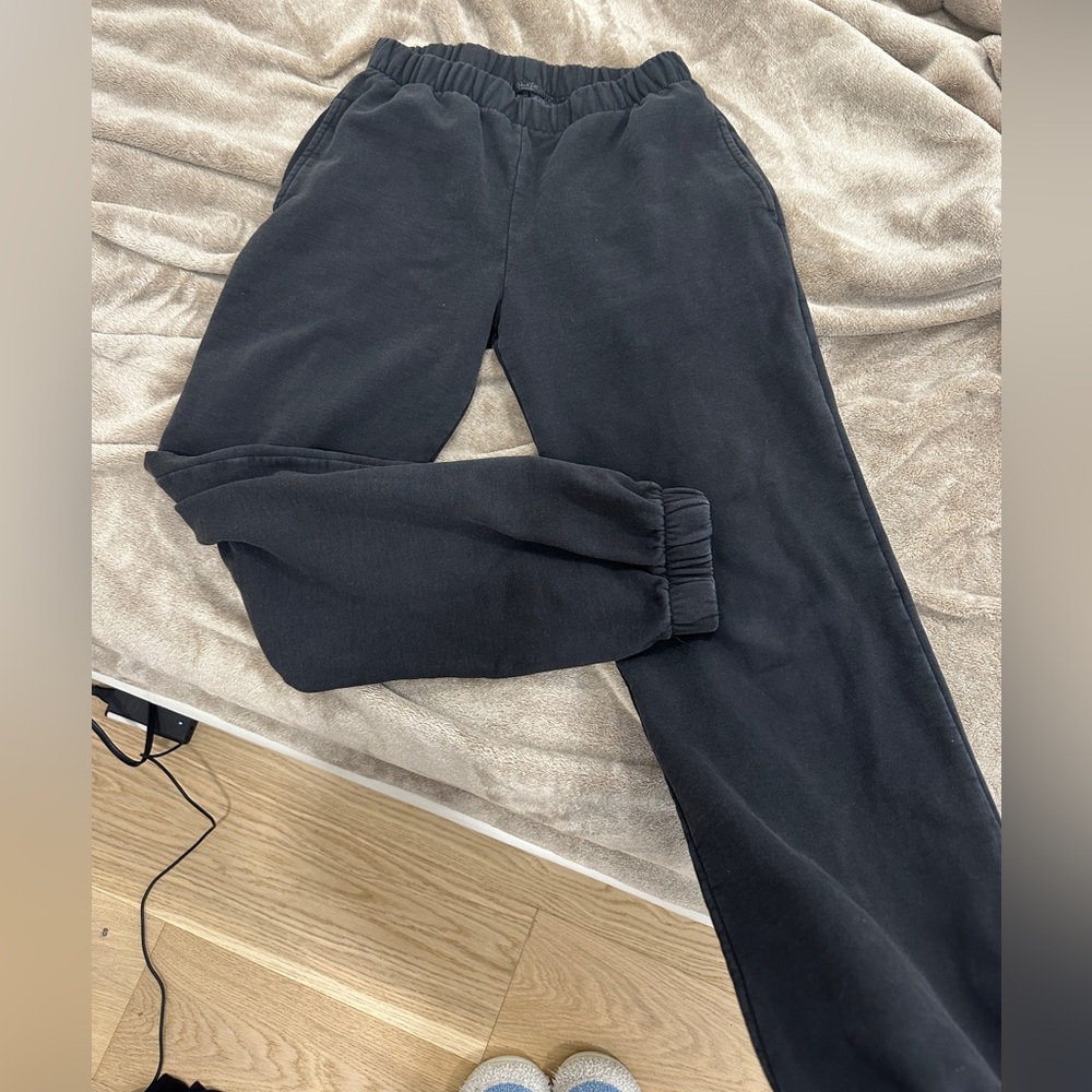 Brandy Sweats in washed black